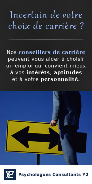 Incertain de votre choix de carrière ? Nos conseillers de carrière peuvent vous aider à choisir un emploi qui convient mieux à vos intérêts, aptitudes et à votre personnalité.